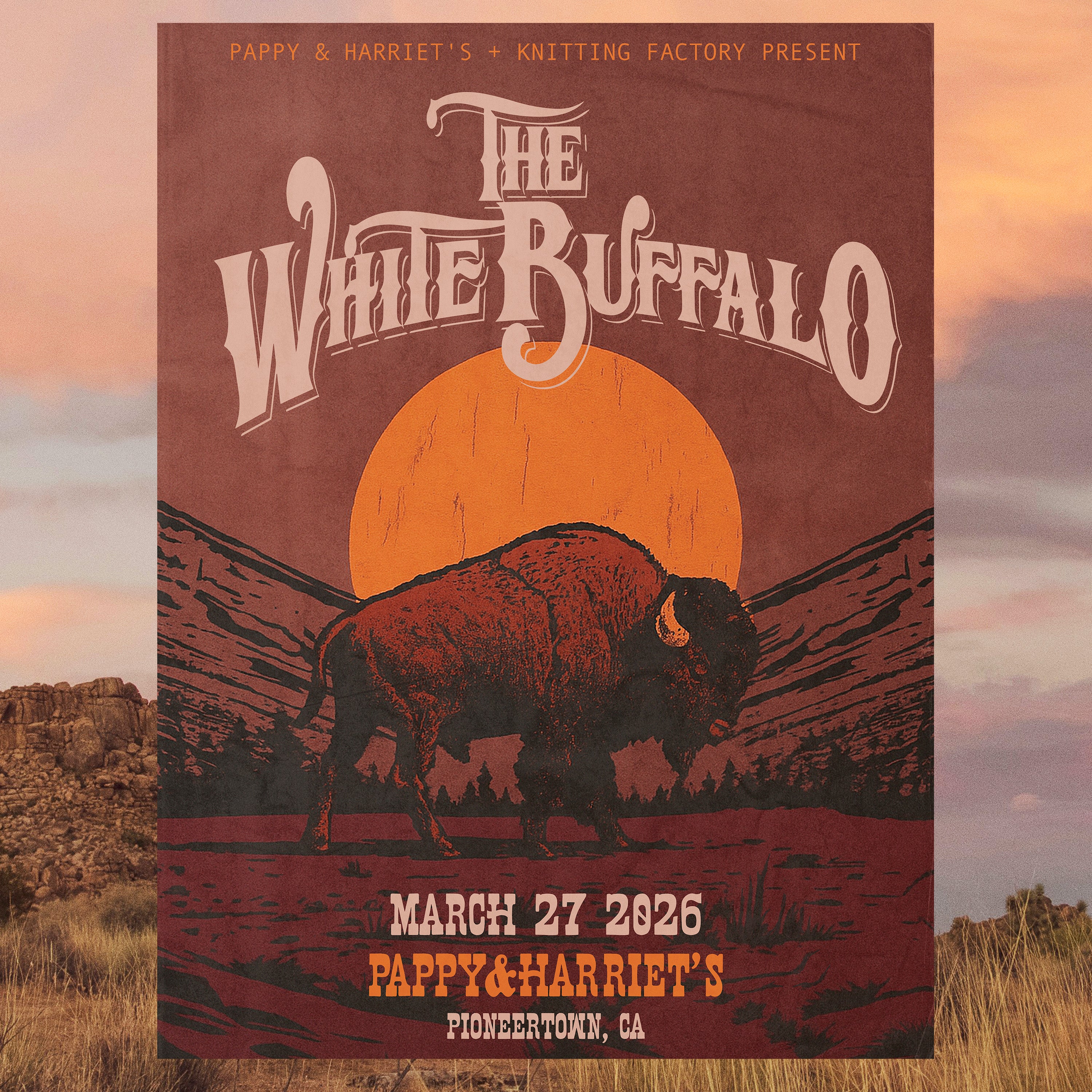 The White Buffalo Poster